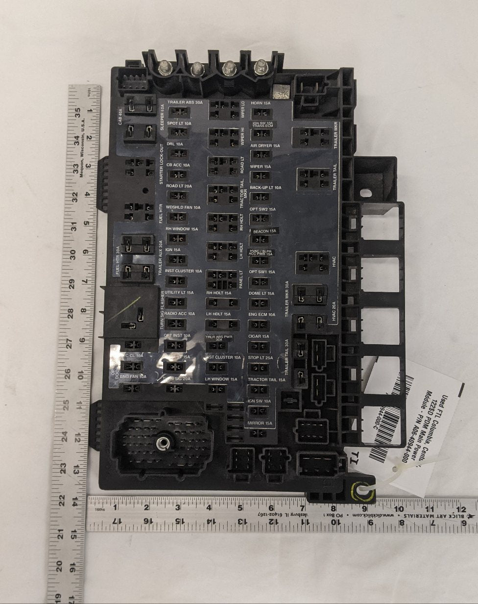 Used FTL Columbia, Century, 122SD PDM Main Power Module - P/N A06-40944-000