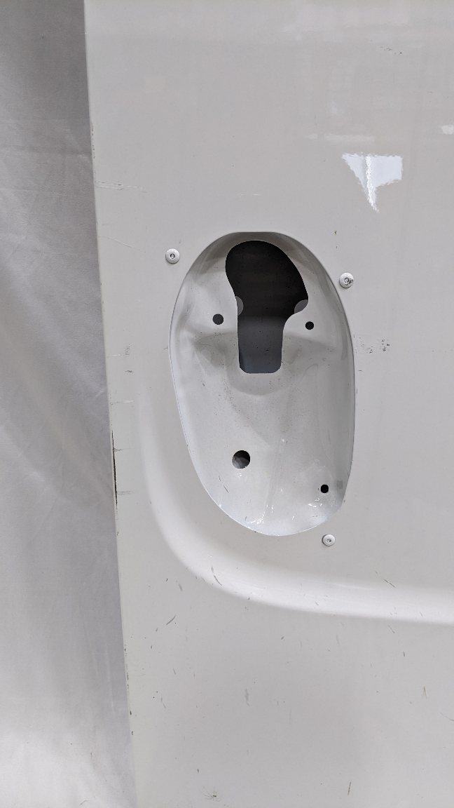 Freightliner M2 Plus RH Door White Blemished | SK-16971-B