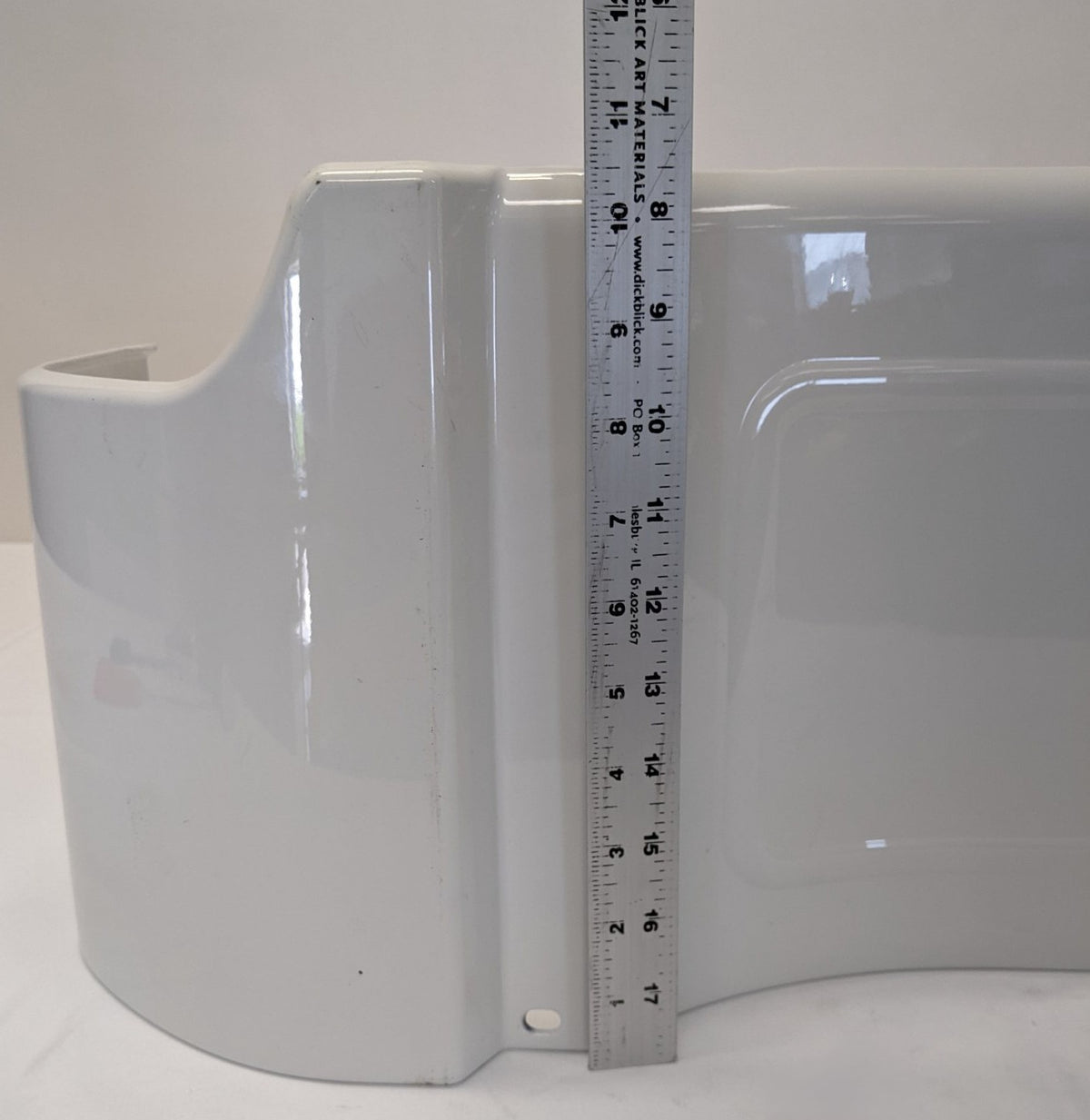 Freightliner M2 LH Under Cab Wheel Well Cover White 18-69207-000