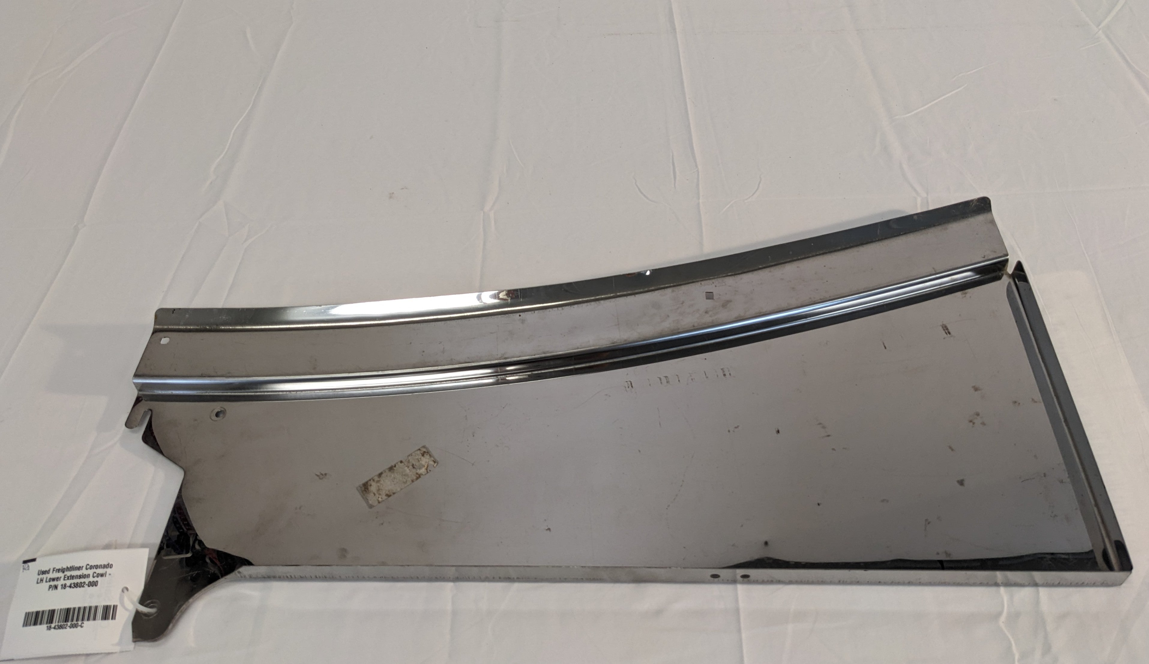 Used Freightliner Coronado LH Lower Extension Cowl - P/N 18-43802-000 (10089926426940)