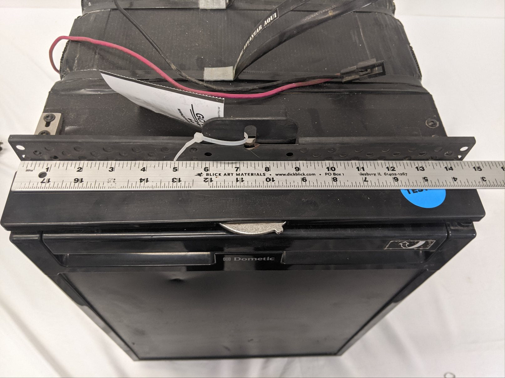 Used Dometic CoolMatic CR-50 Truck Refrigerator New Take-Off M/N  CR-0050 TFP3