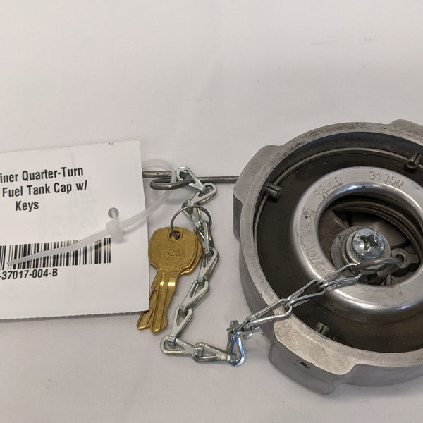 メル25870 3 Inch Vented Aluminum Fuel Cap For Freightliner Trucks
