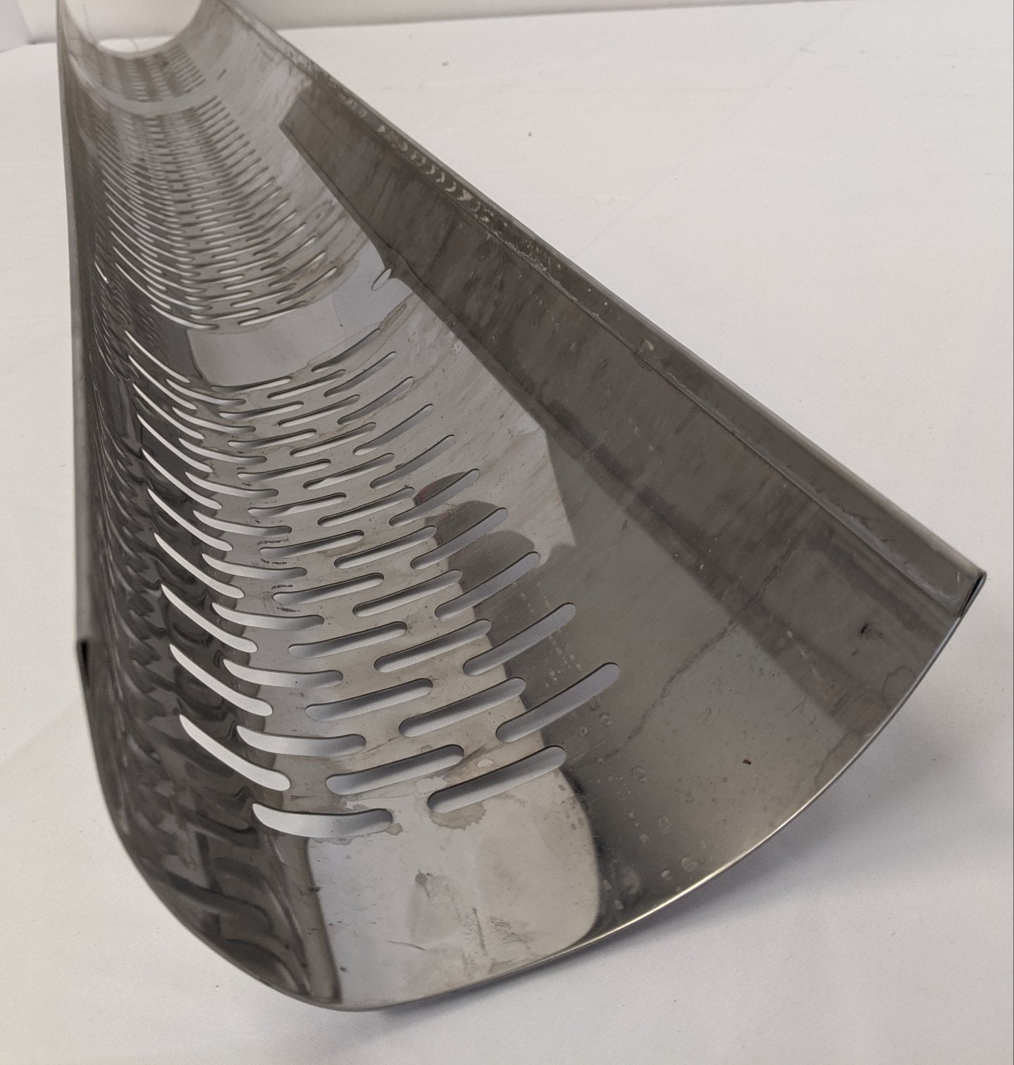 *Misshaped* Freightliner 5" Stack 51" SS Exhaust Shield - P/N 04-24695-000 (4023646617686)