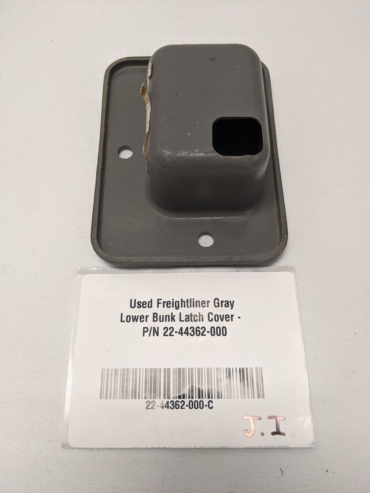 Used Freightliner Gray Lower Bunk Latch Cover - P/N 22-44362-000