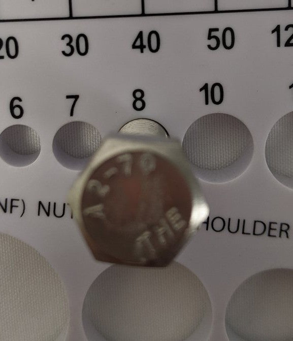 M8-1.25 x 30mm Stainless Steel Hex Bolts - A2-70, Fully Threaded, Lot of 50