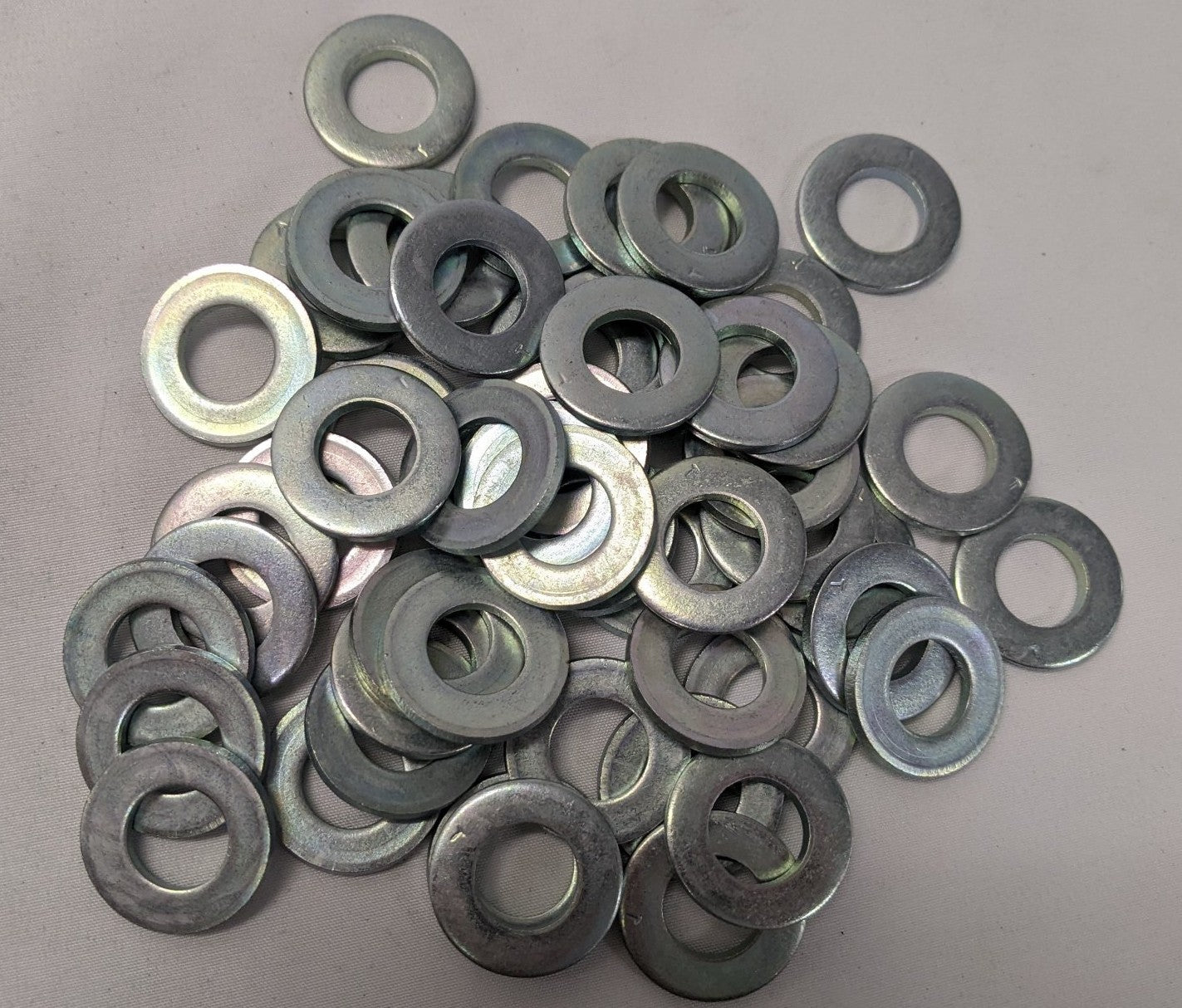 *Lot of 50* New 1/2" x 1" x 1/8" Steel Washers