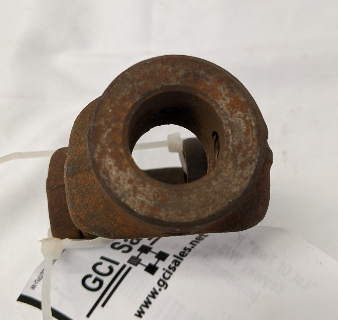 *Lot Of Two* Round Bore, No Keyway w/ Set Screw Implement Yoke