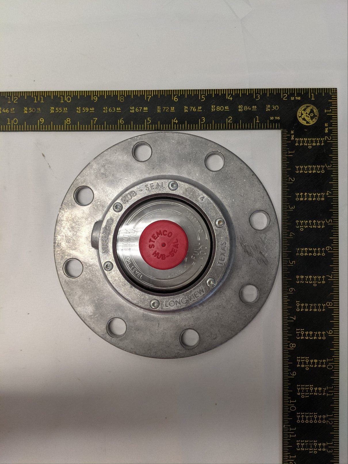 Stemco 8-Hole Front Steer Wheel Hubcap | P/N STM 3404119