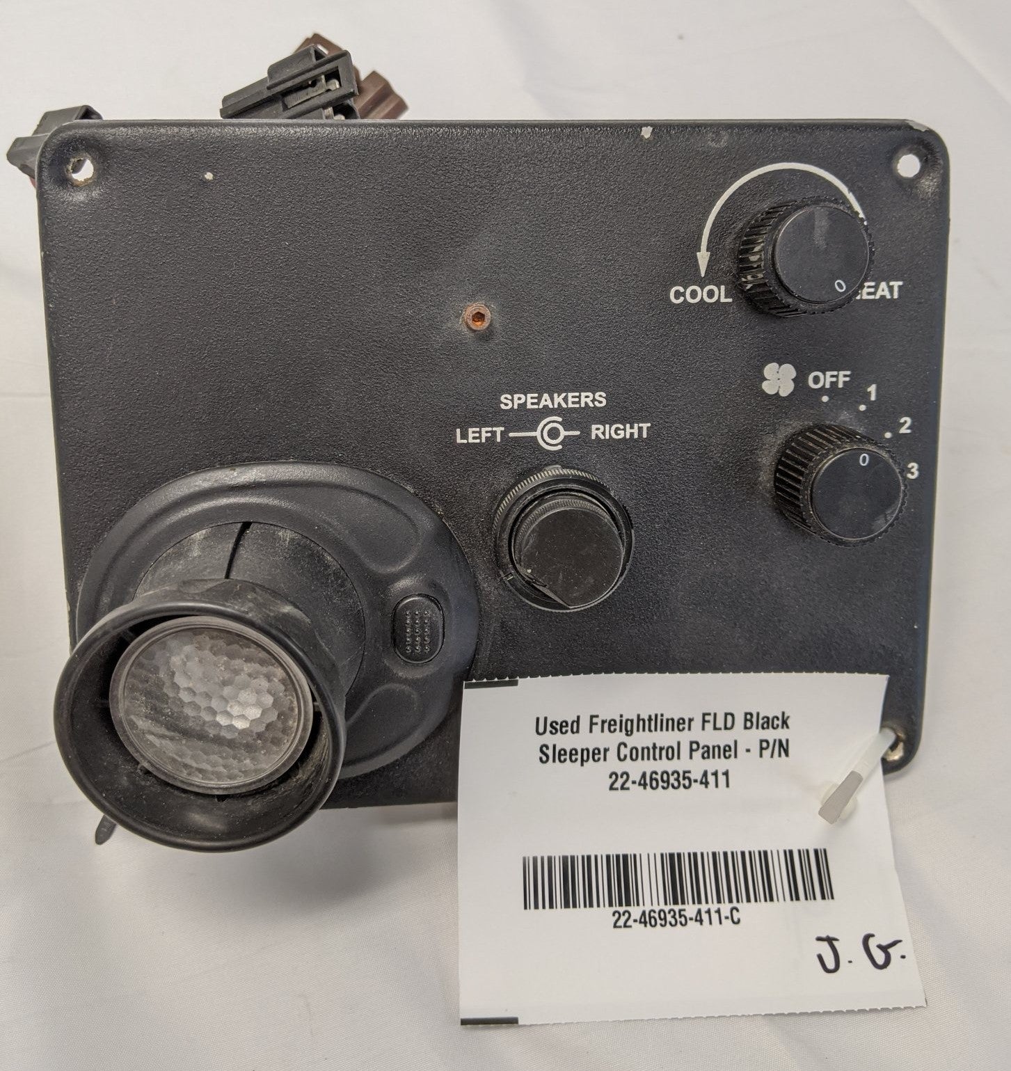 Freightliner FLD Black Sleeper Control Panel (22-46935-411) - Used