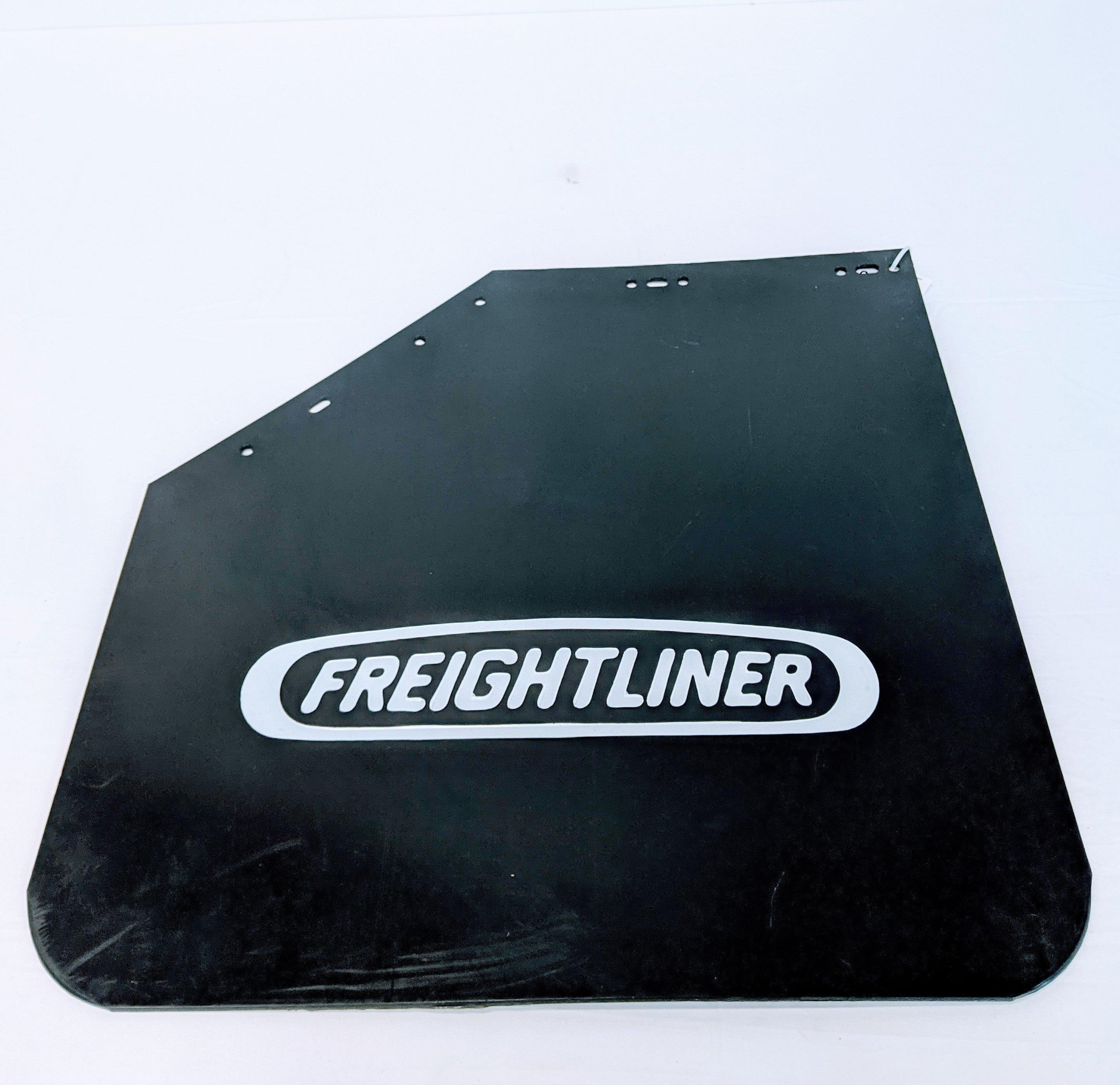 Freightliner LH 24" Rear Black Mud Flap w/ Logo - P/N  22-69608-211 (8154336330044)