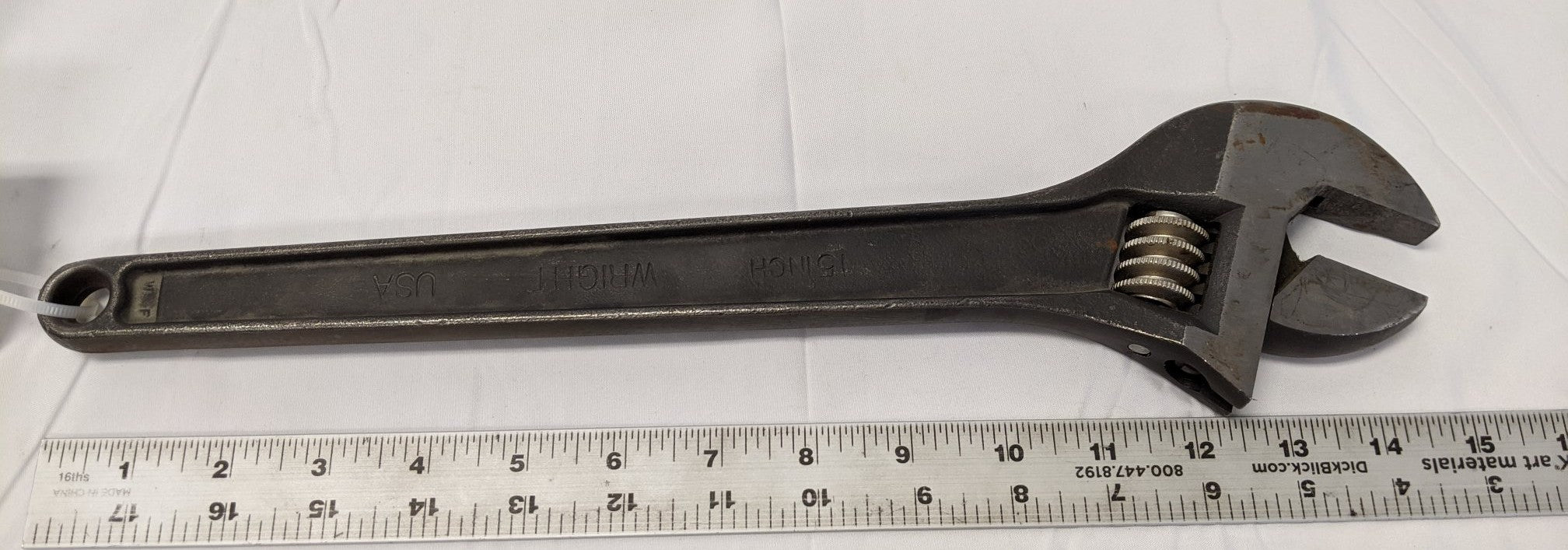 Wright Adjustable Wrench Set - 12", 15" - 9AB12, 9AB15