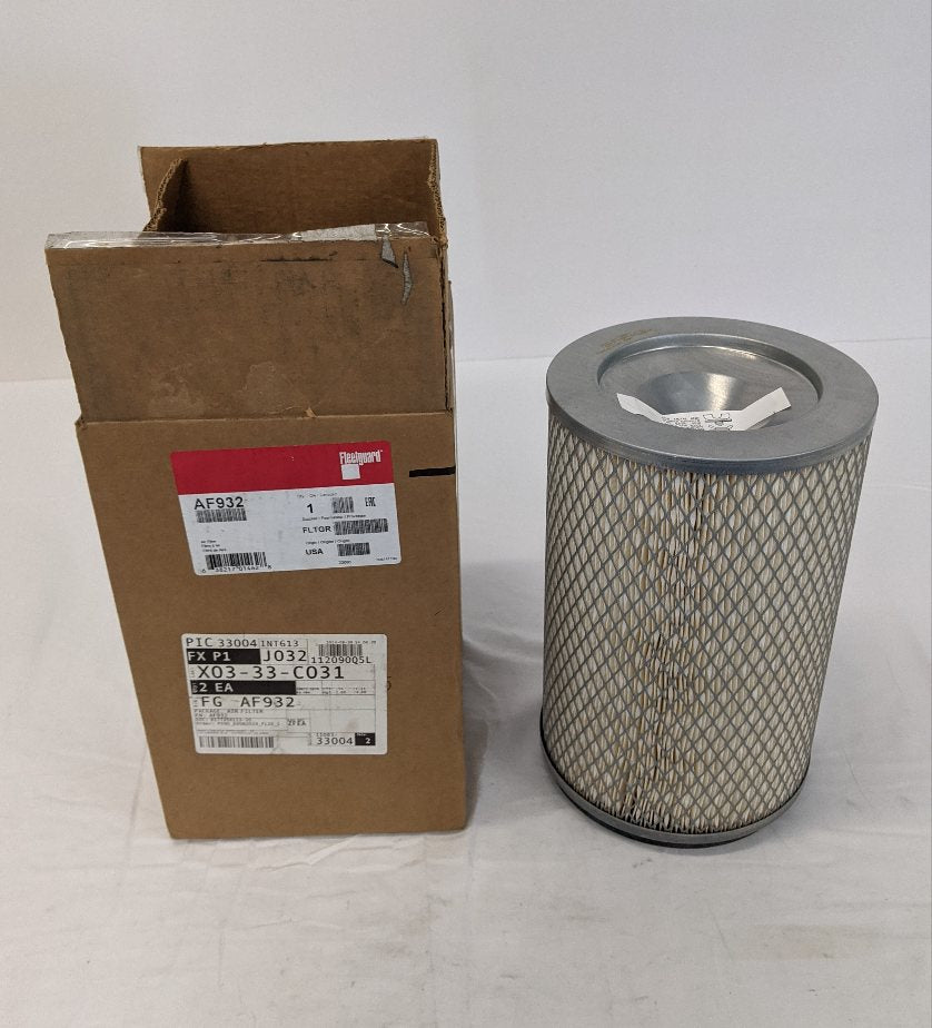 New Fleetguard Engine Air Cleaner Air Filter Element - P/N FG AF932 (10162132287804)