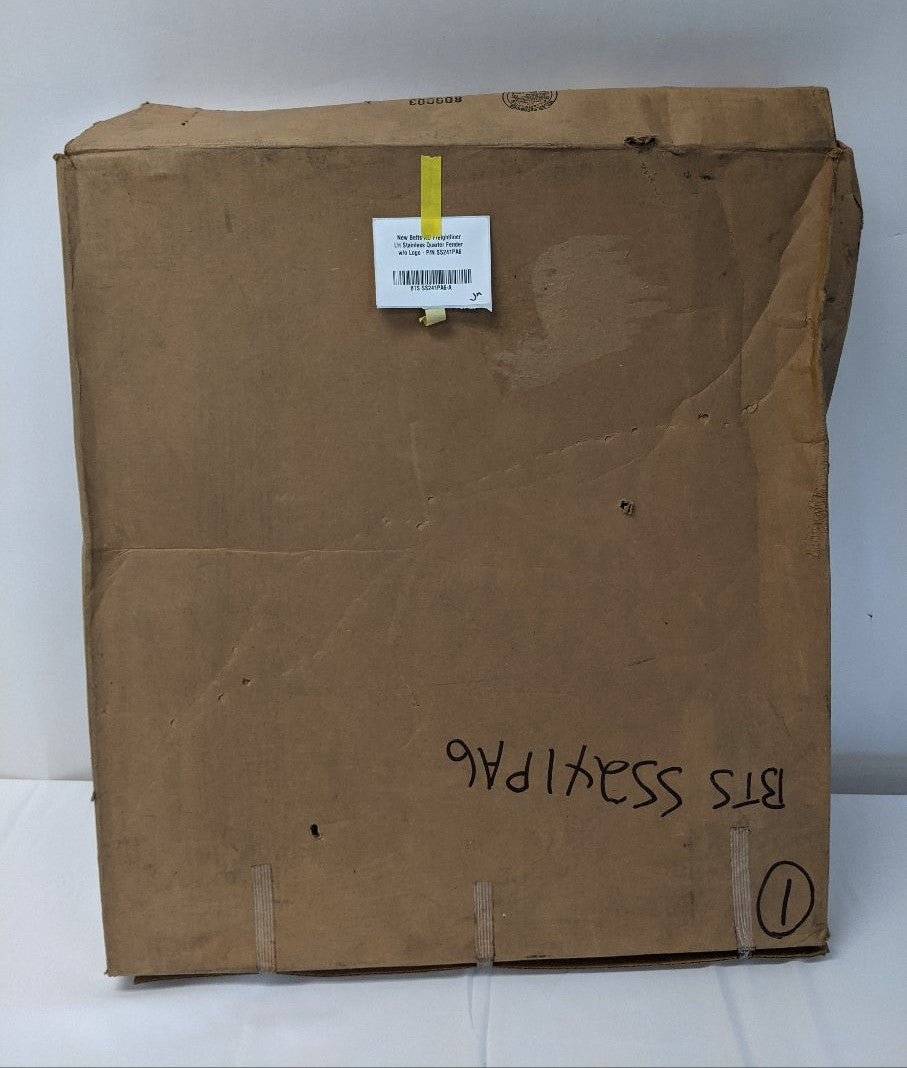 New Betts HD Freightliner LH Stainless Quarter Fender w/o Logo - P/N SS241PA6