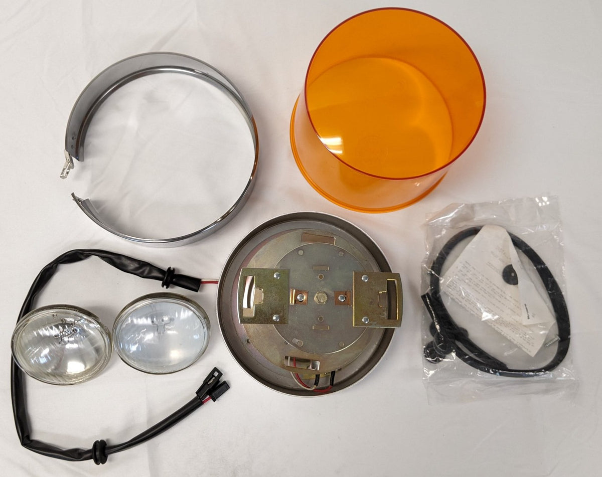 Damaged Grote Amber Beacon Strobe Light - P/N A06-71876-000