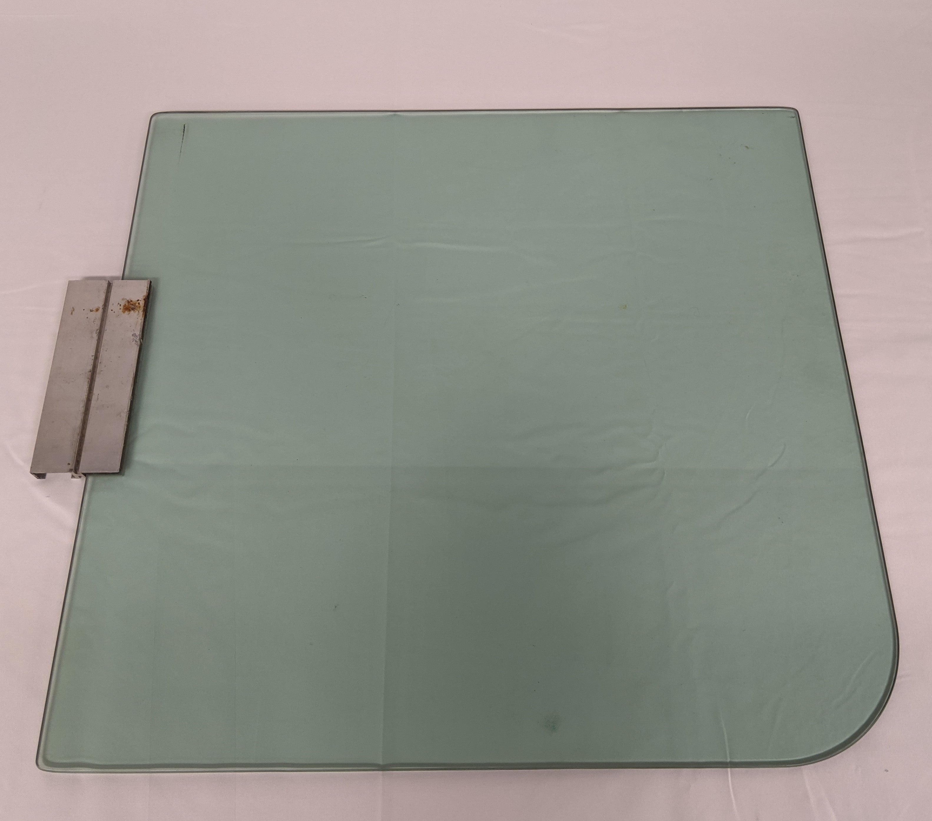 Used Freightliner FLD LH Cab Door Manual Tinted Window Glass - P/N 18-17450-001 (4023642423382)