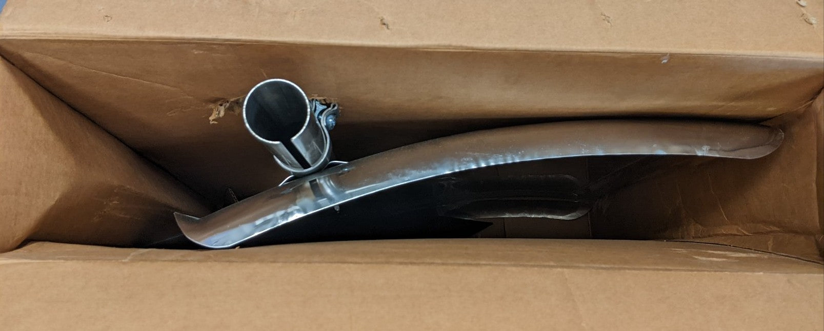 BettsHD Freightliner LH Low Mount Stainless Quarter Fender SP221FL6