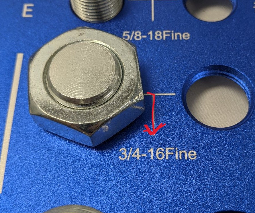 3/4"-16 Grade 5 Jam Nuts - Lot of 50 - Zinc Coated Steel Fine Thread