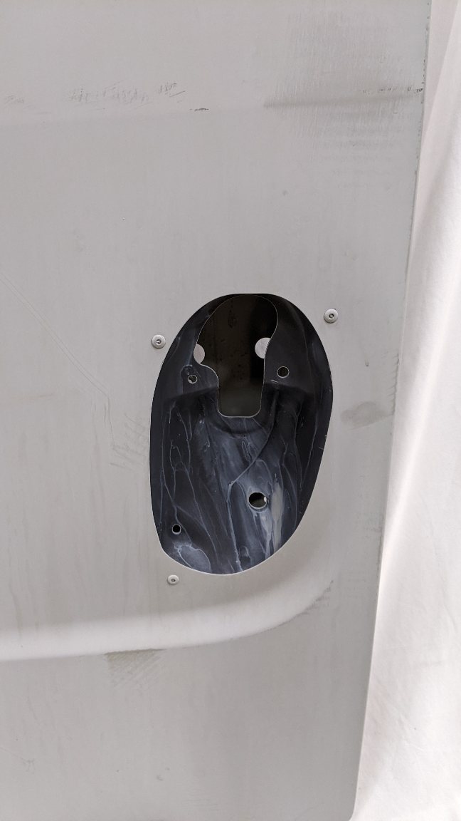 Freightliner M2 Plus RH Door Bad Finish | SK-16969-D