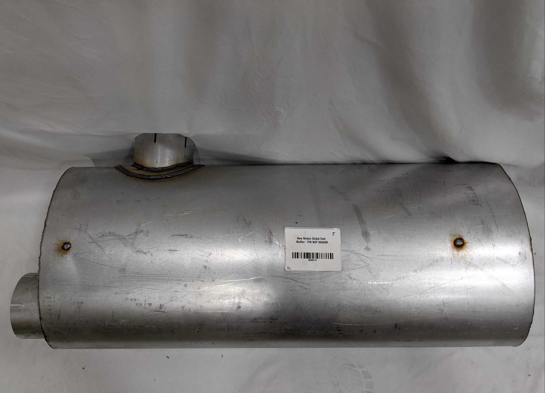 New Freightliner Nelson Global Products Oval Muffler - P/N NGP 86503M (10141444407612)
