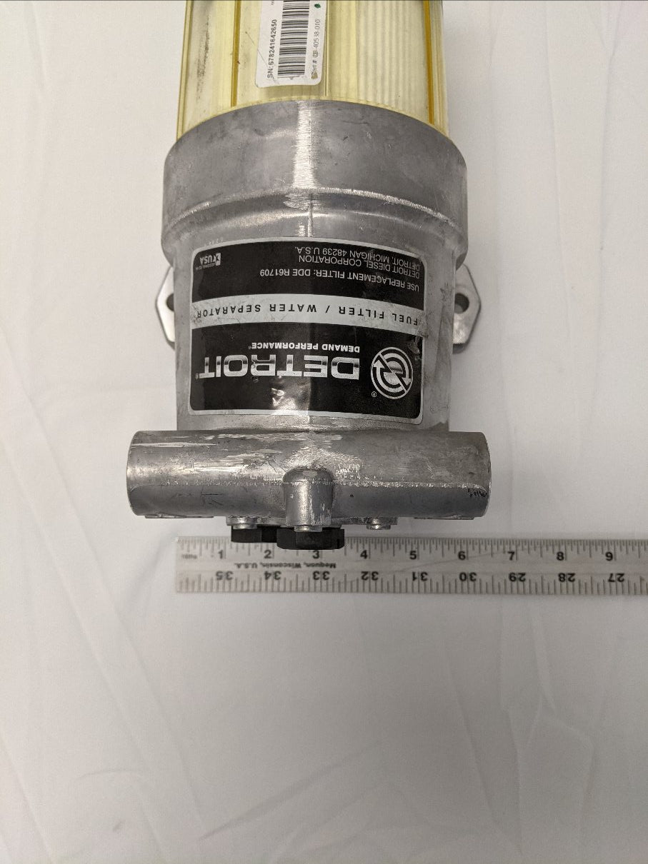 New Detroit Diesel 12V Heated Fuel Water Separator - P/N 03-40538-010