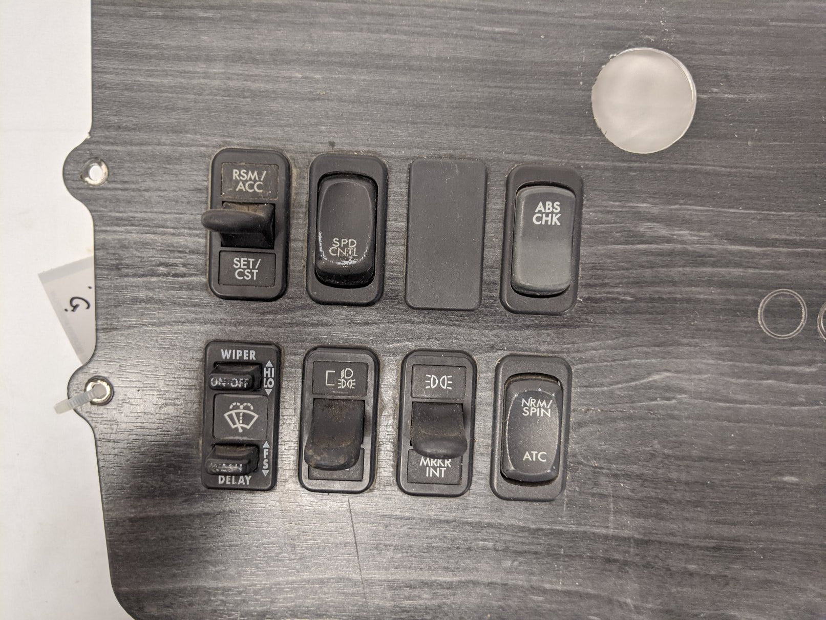 Used Freightliner Columbia Auxiliary Dash Instrument Panel - P/N 22-45867-010