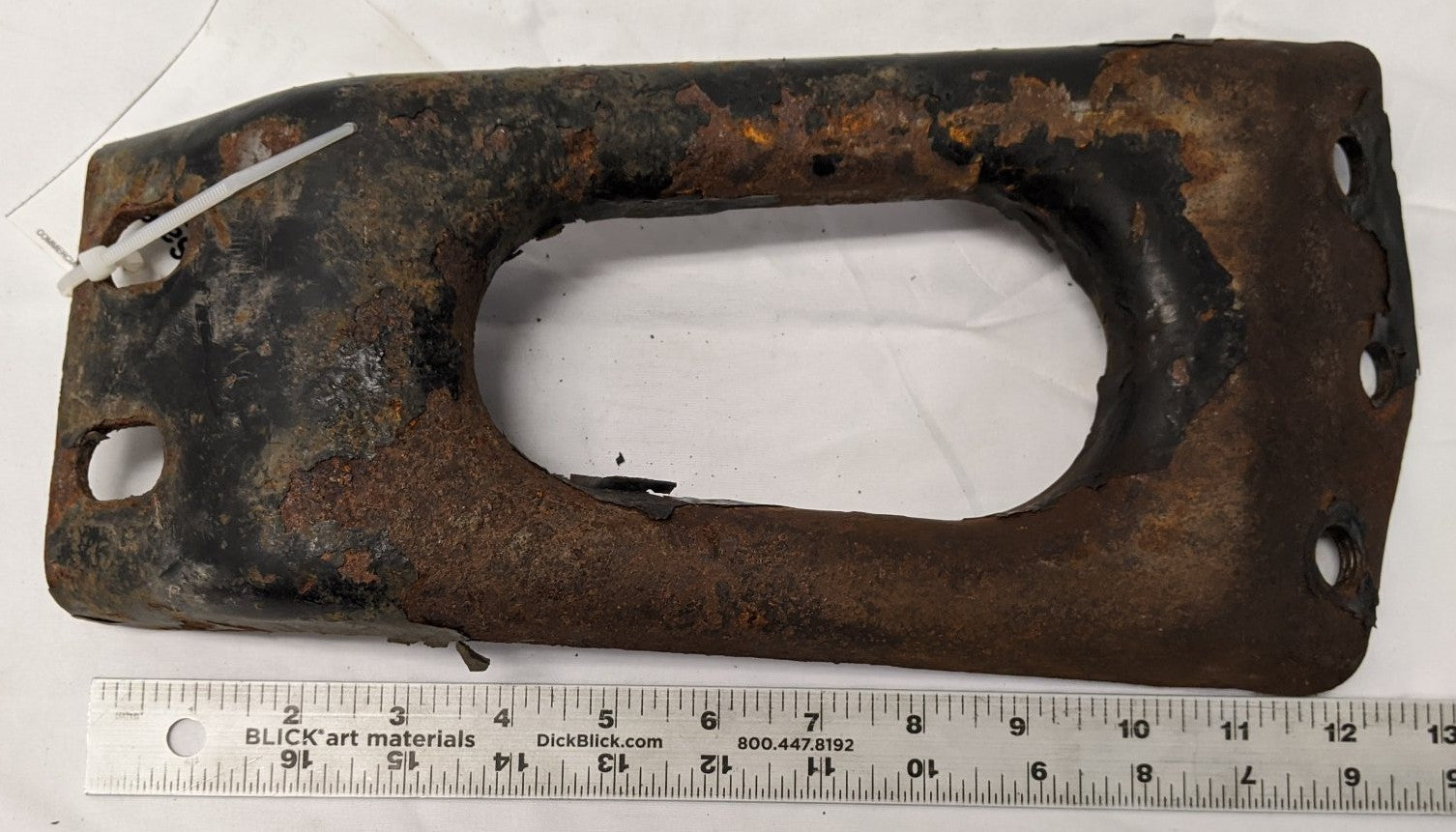 *Rusty* Freightliner Cascadia P3 RH Engine Crossmember Bracket -P/N 15-23711-005