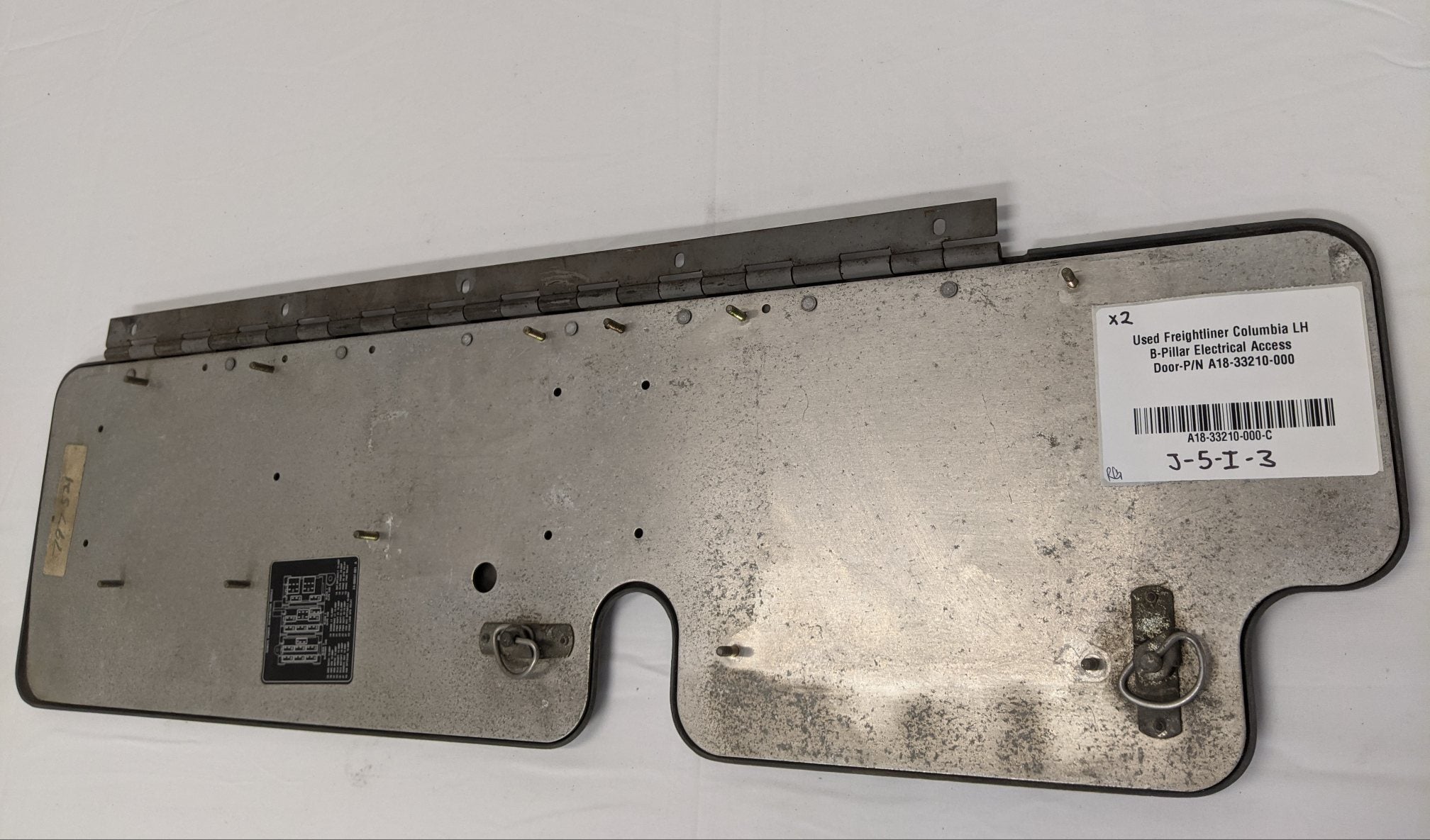 Used Freightliner Columbia LH B-Pillar Electrical Access Door-P/N A18-33210-000 (10090921656636)