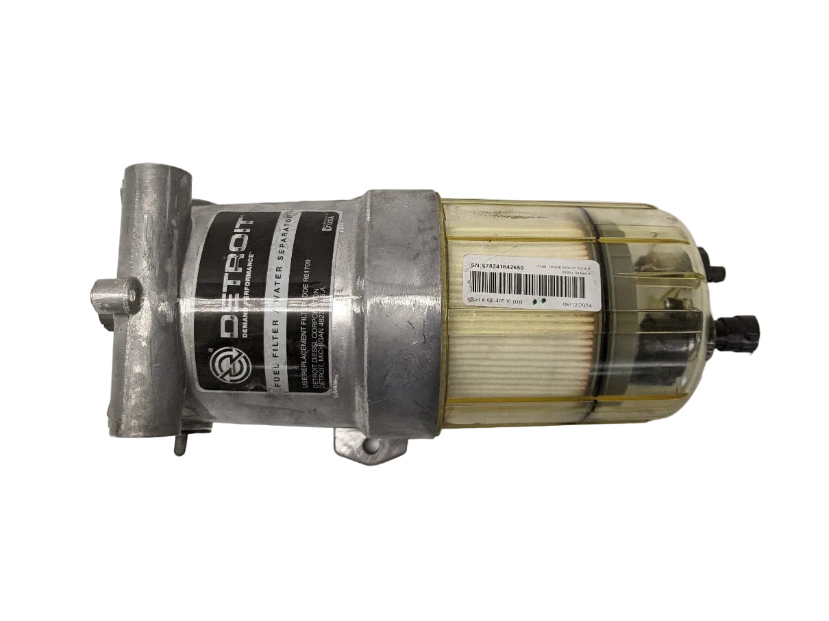 New Detroit Diesel 12V Heated Fuel Water Separator - P/N 03-40538-010