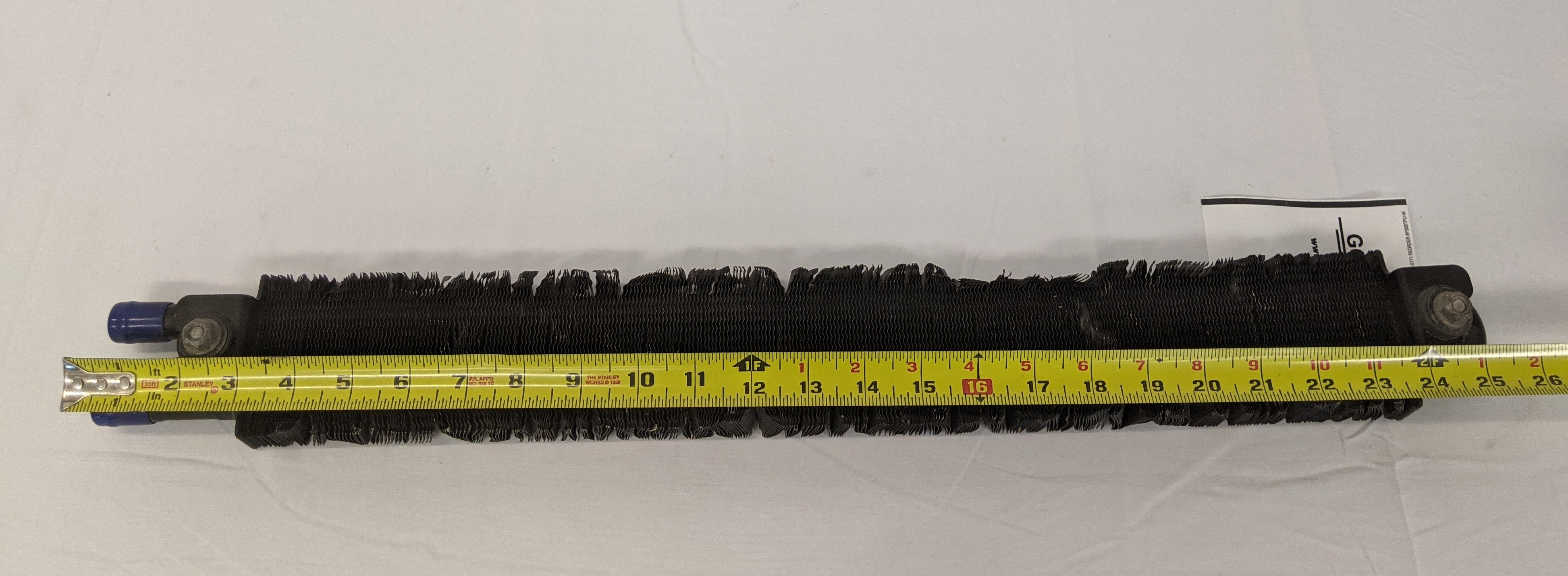 *Bent Fins* Freightliner TDI Straight Power Steering Oil Cooler-P/N 14-19740-000 (10126985888060)