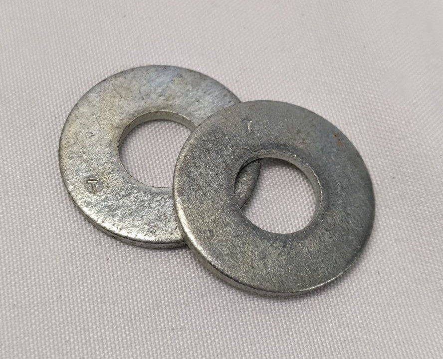 *Lot of 200* New 5/16" x 7/8" x 1/16" Zinc Coated Steel Washers
