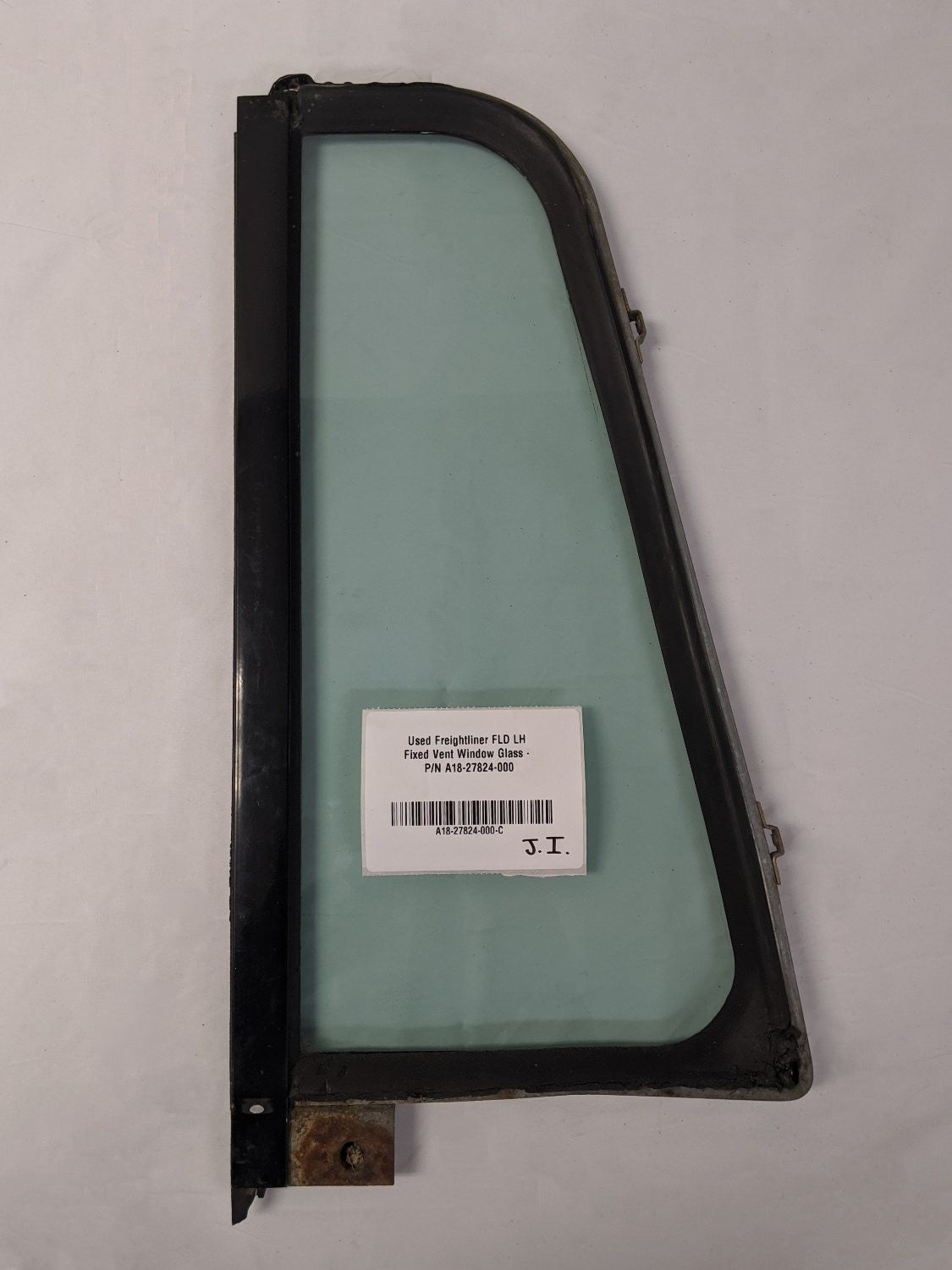 Used Freightliner FLD LH Fixed Vent Window Glass - P/N A18-27824-000