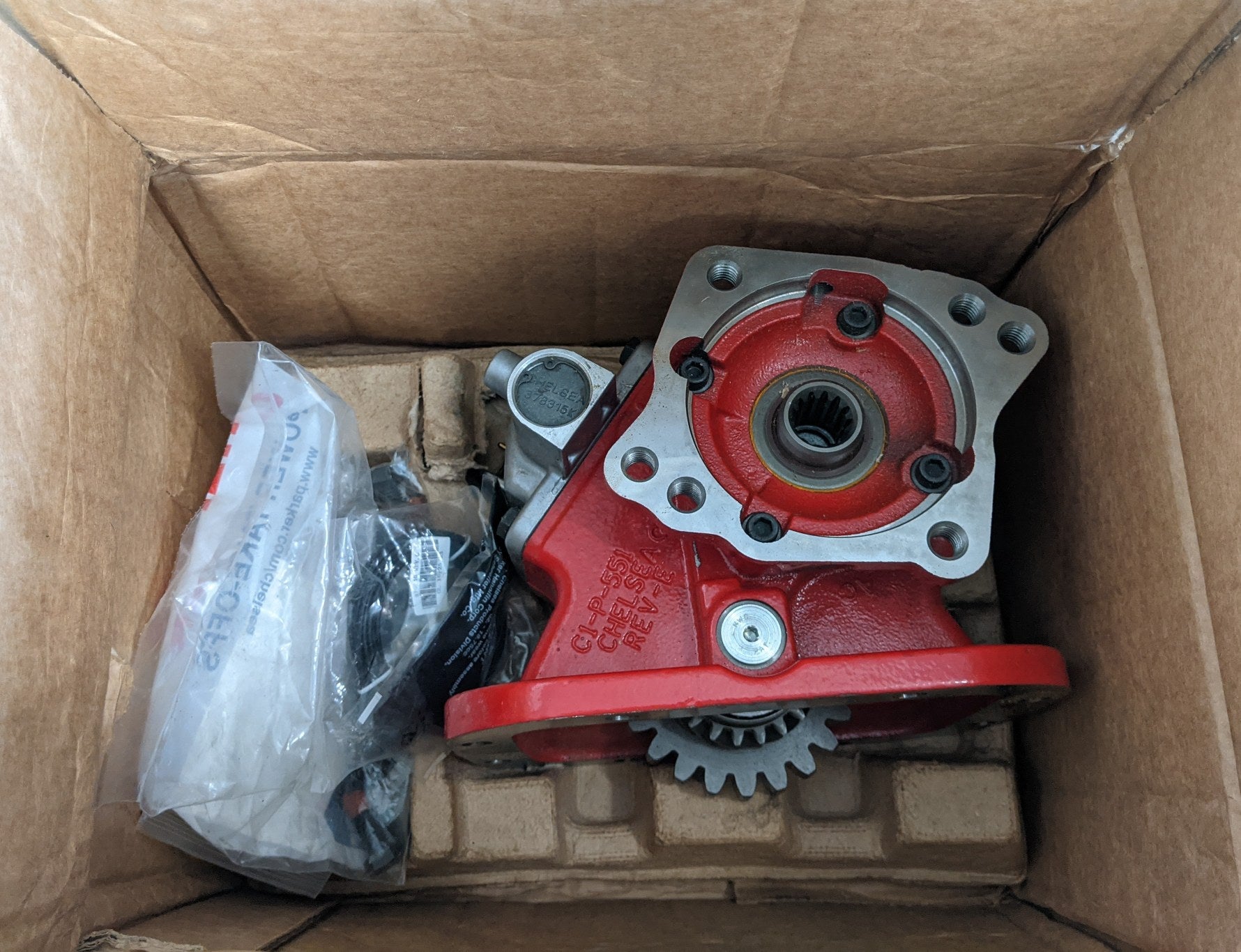 パッチ Chelsea PTO Assembly - CHL 489XFAHX V3XK - Missing Gasket