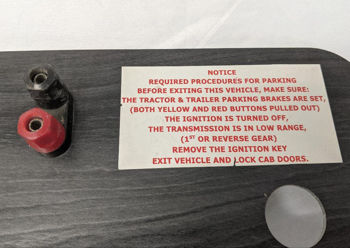 Used Freightliner Columbia Auxiliary Instrument Dash Panel  - P/N  22-45867-010