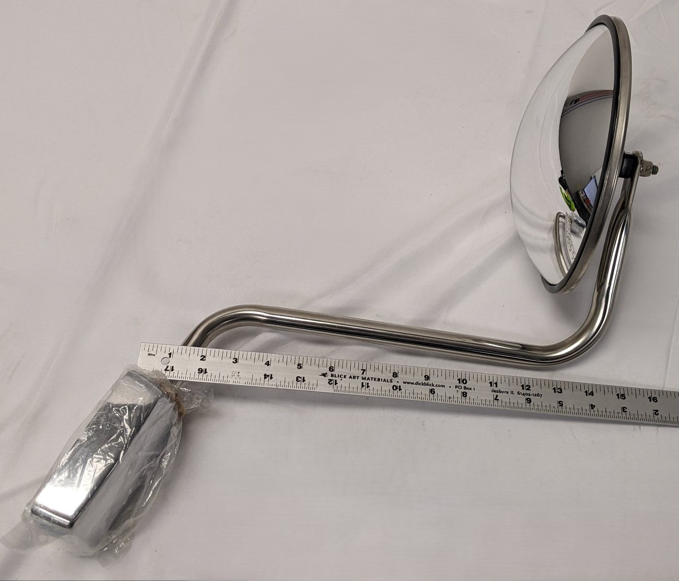 Velvac 9" Fisheye Convex Door Mirror Kit VEL 713753