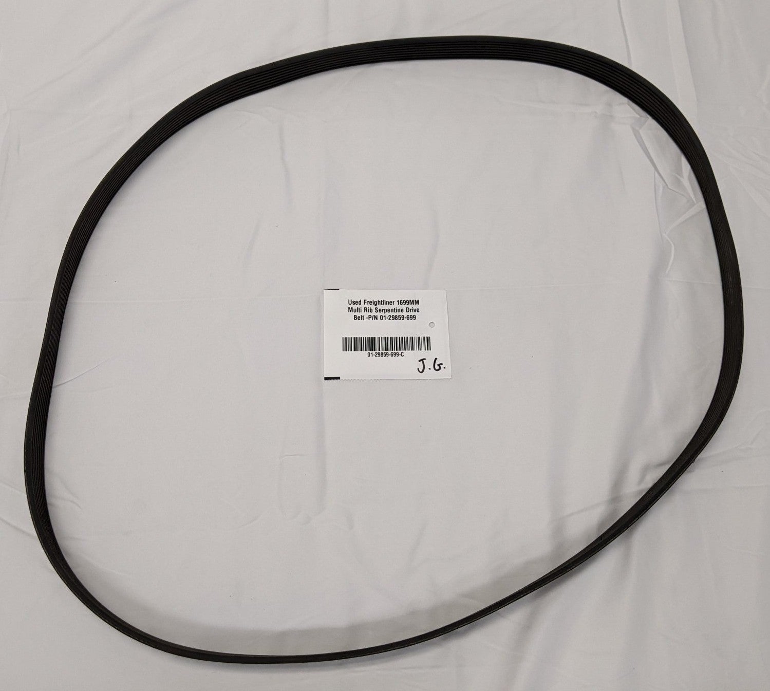 Used Alliance 1699MM 8 Rib Serpentine Fan Belt -P/N 01-29859-699