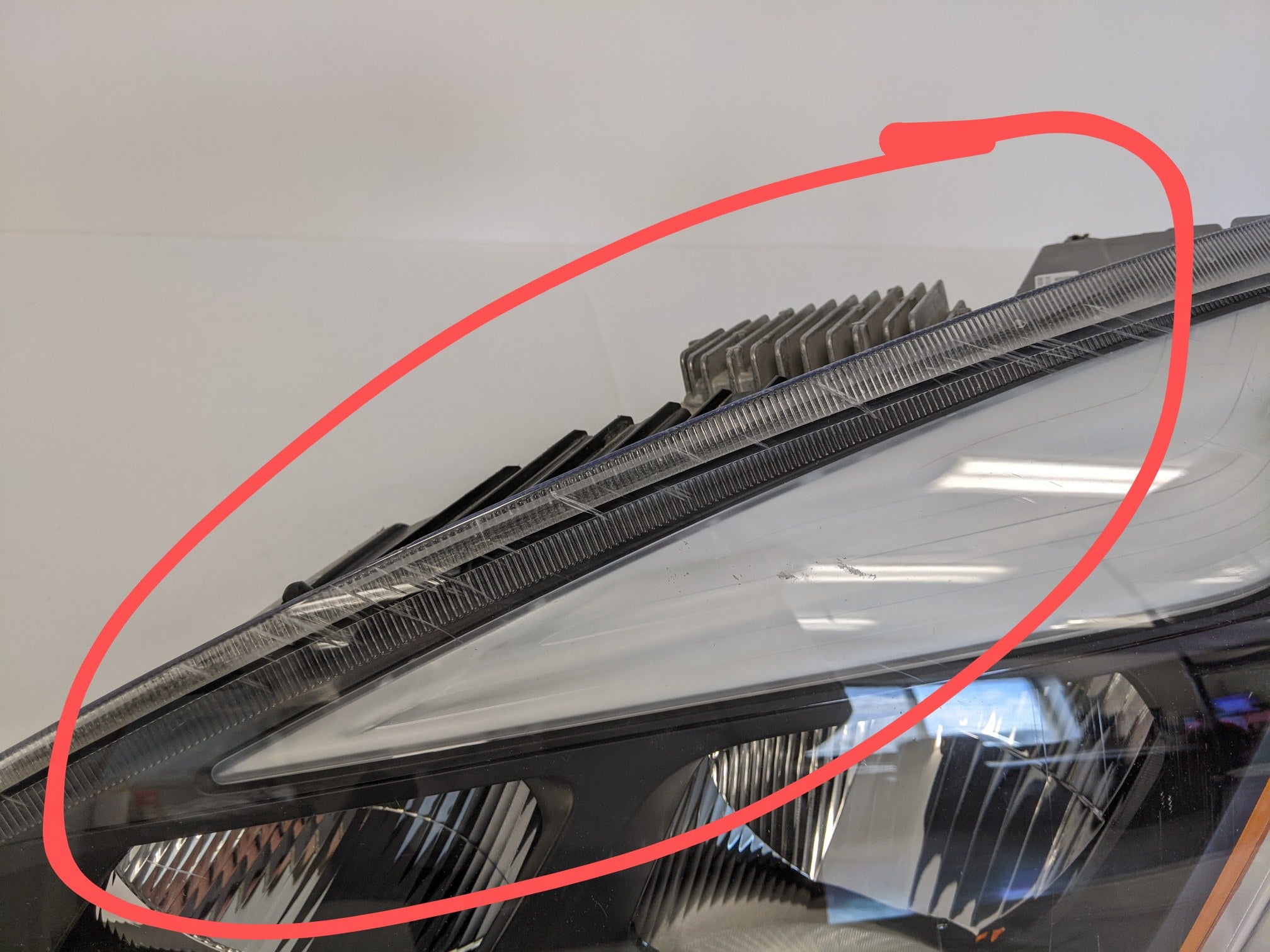 *Parts Only* Freightliner Cascadia P4 LH LED Headlight - P/N A66-01405-002 (9981650501948)