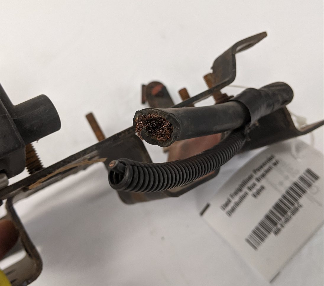 Used Freightliner Powernet Distribution Bracket w/ Solenoid - P/N A06-81493-000