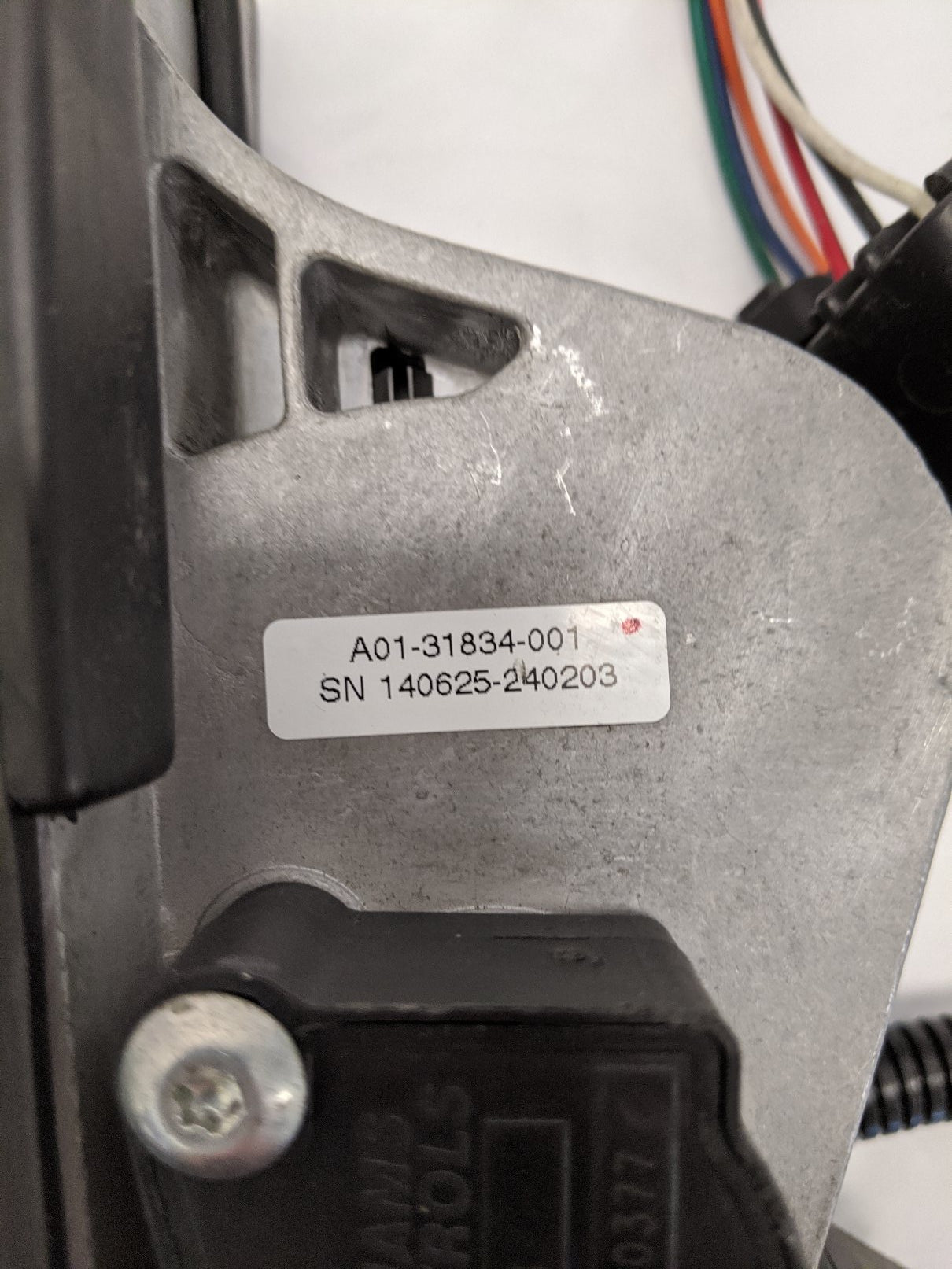 Used Western Star 4900 Dual Analog Accelerator Pedal - P/N  A01-31834-001