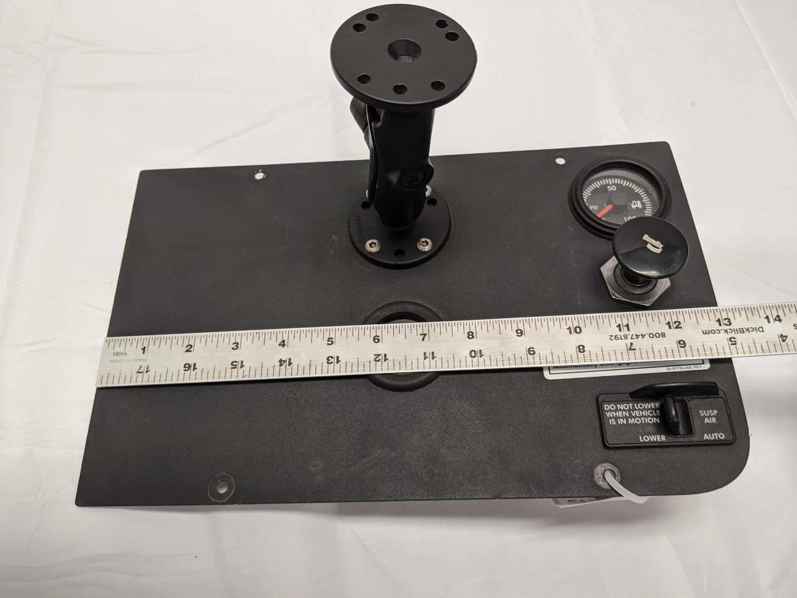 Used Freightliner Cascadia P3 Auxiliary Instrument Panel -P/N 22-60660-000