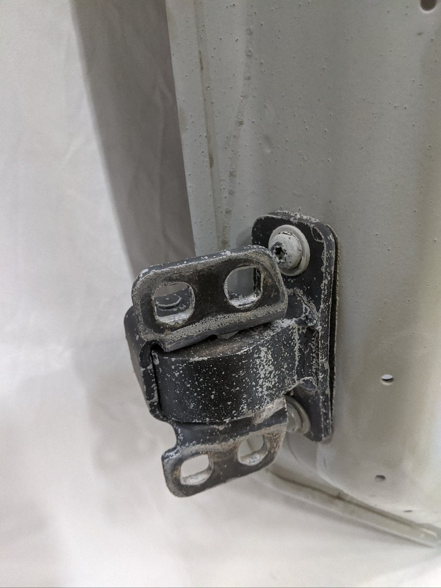 Damaged Freightliner M2 Plus RH (Passenger's Side) Door (Bottom Corner Bent)