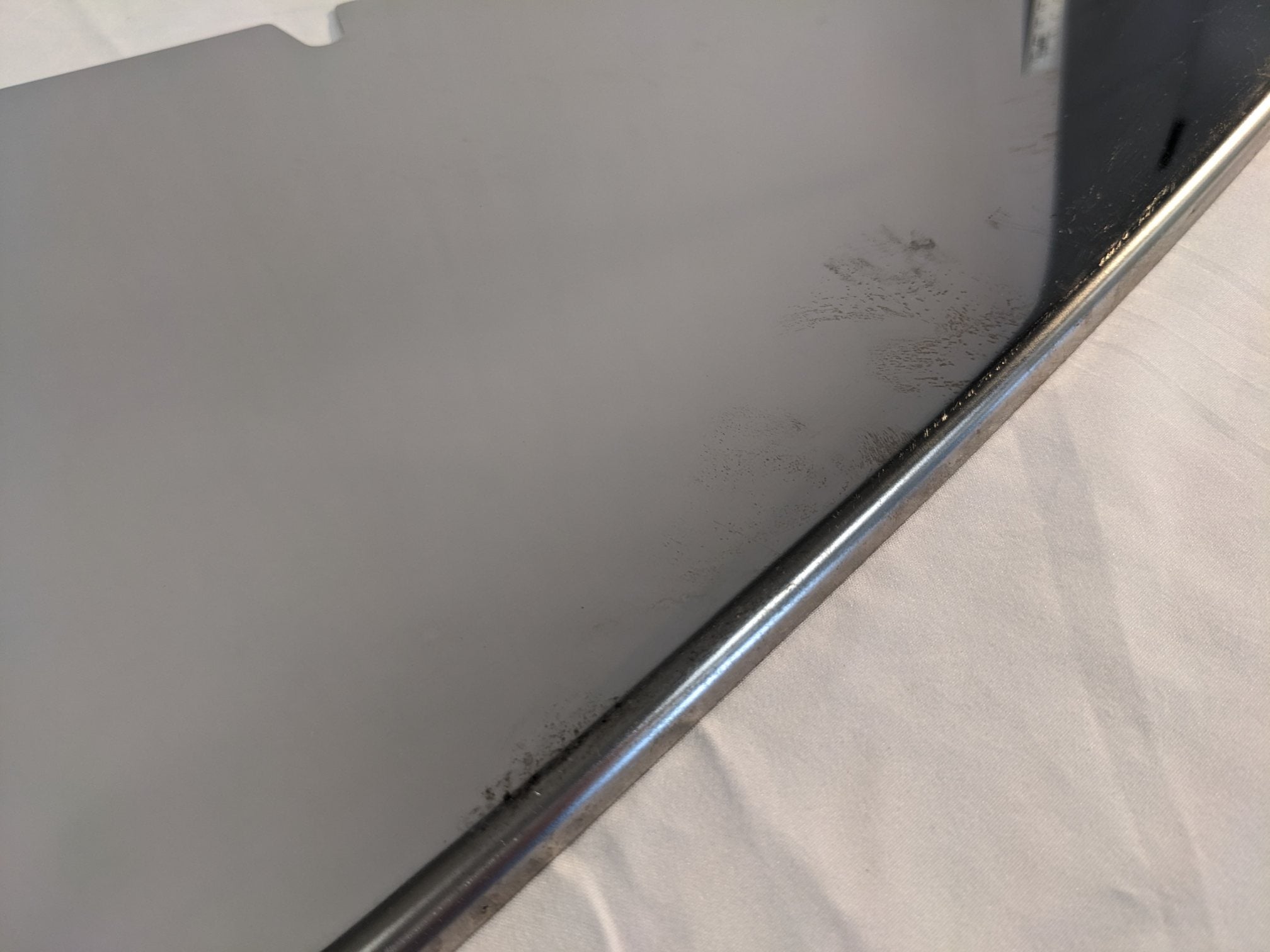 Used Freightliner Coronado RH Stainless Cowl Trim Panel - P/N 17-14966-001 (10089927508284)