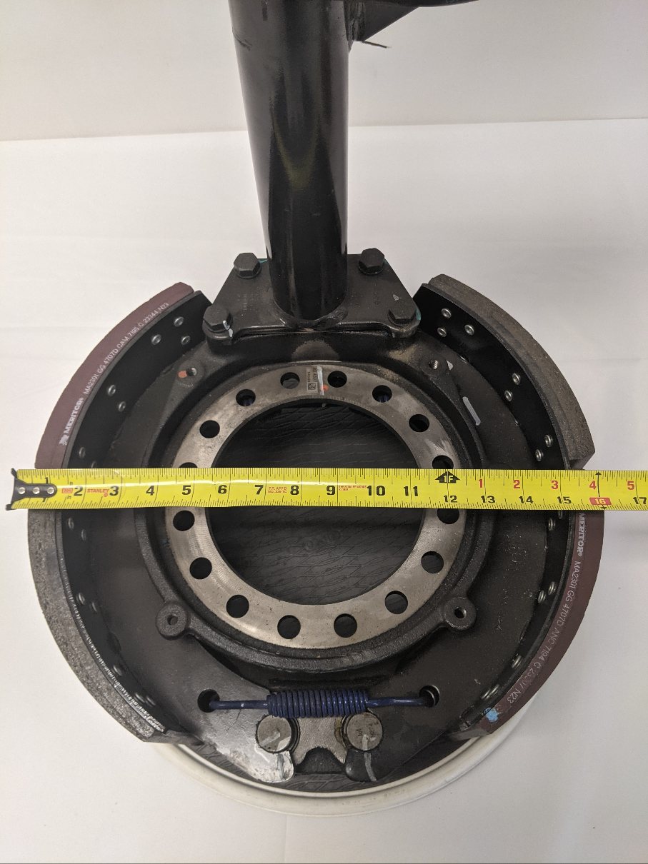 Meritor 16.5x7 Q Plus Cam Brake Assembly | QP6-1657-12617