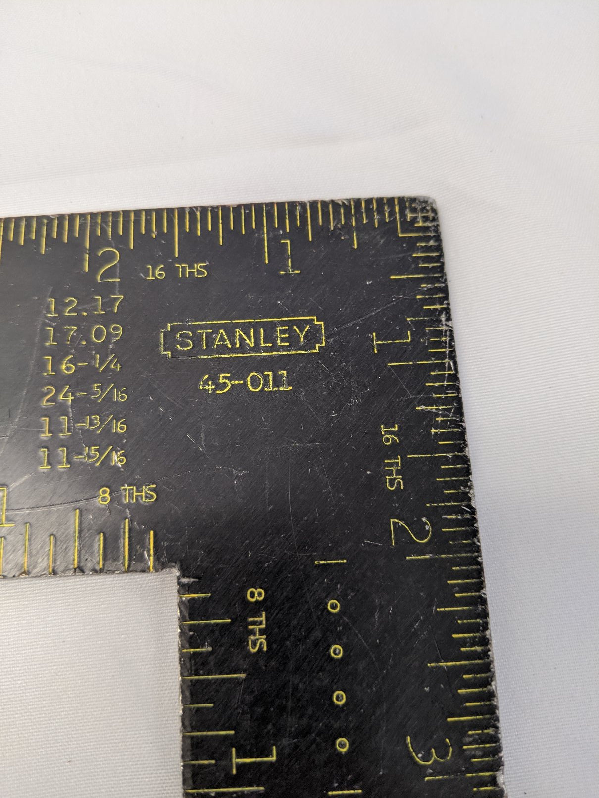 Stanley Carpenter Squares - 24" & 12" Framing Squares, 45-011 & 45-912, Lot of 8