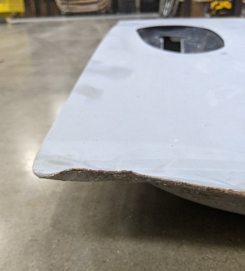 Damaged Freightliner M2 Plus RH (Passenger's Side) Door (Bottom Corner Bent)