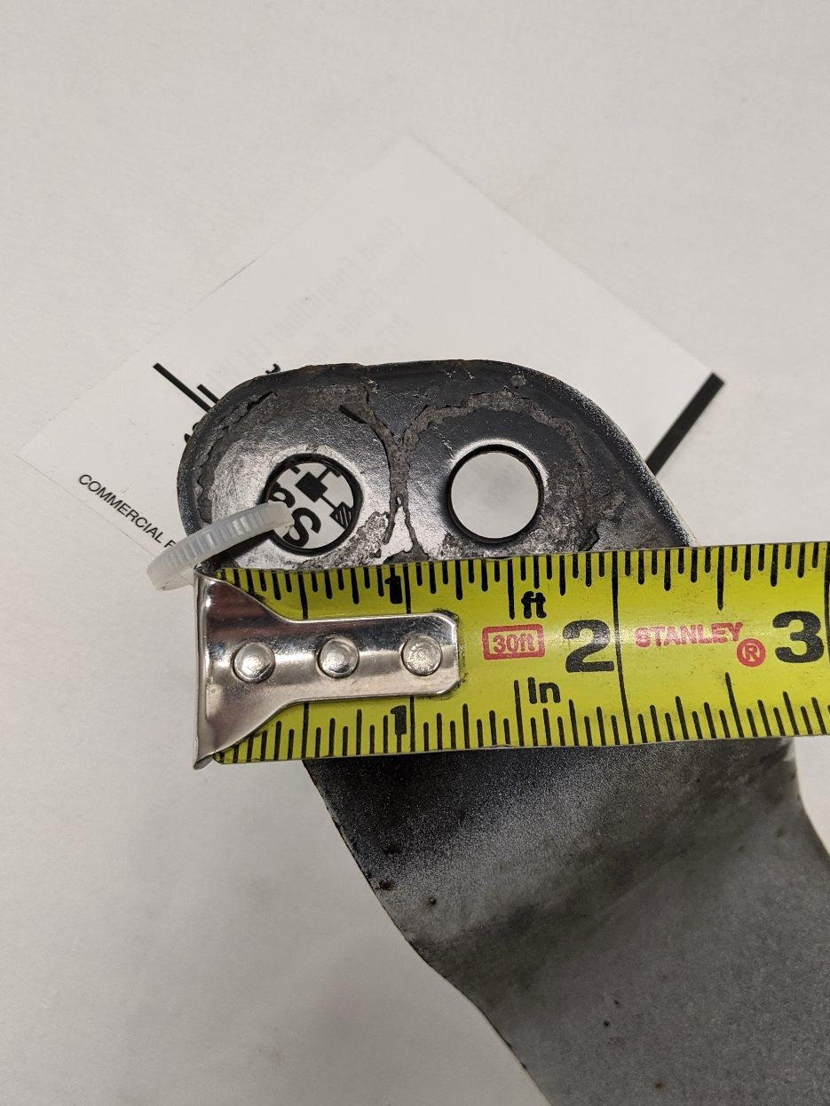 Freightliner LH White Hood Guide Bracket - P/N A17-13034-000 - Used