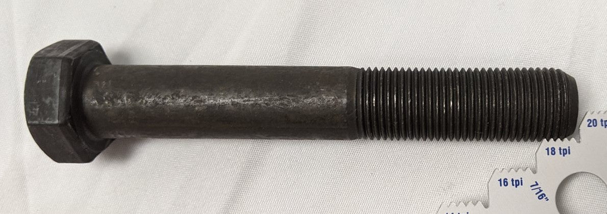 *Lot of 20* New 5/8"-18 x 4" Partly Threaded Fine Grade 8 Steel Hex Bolts