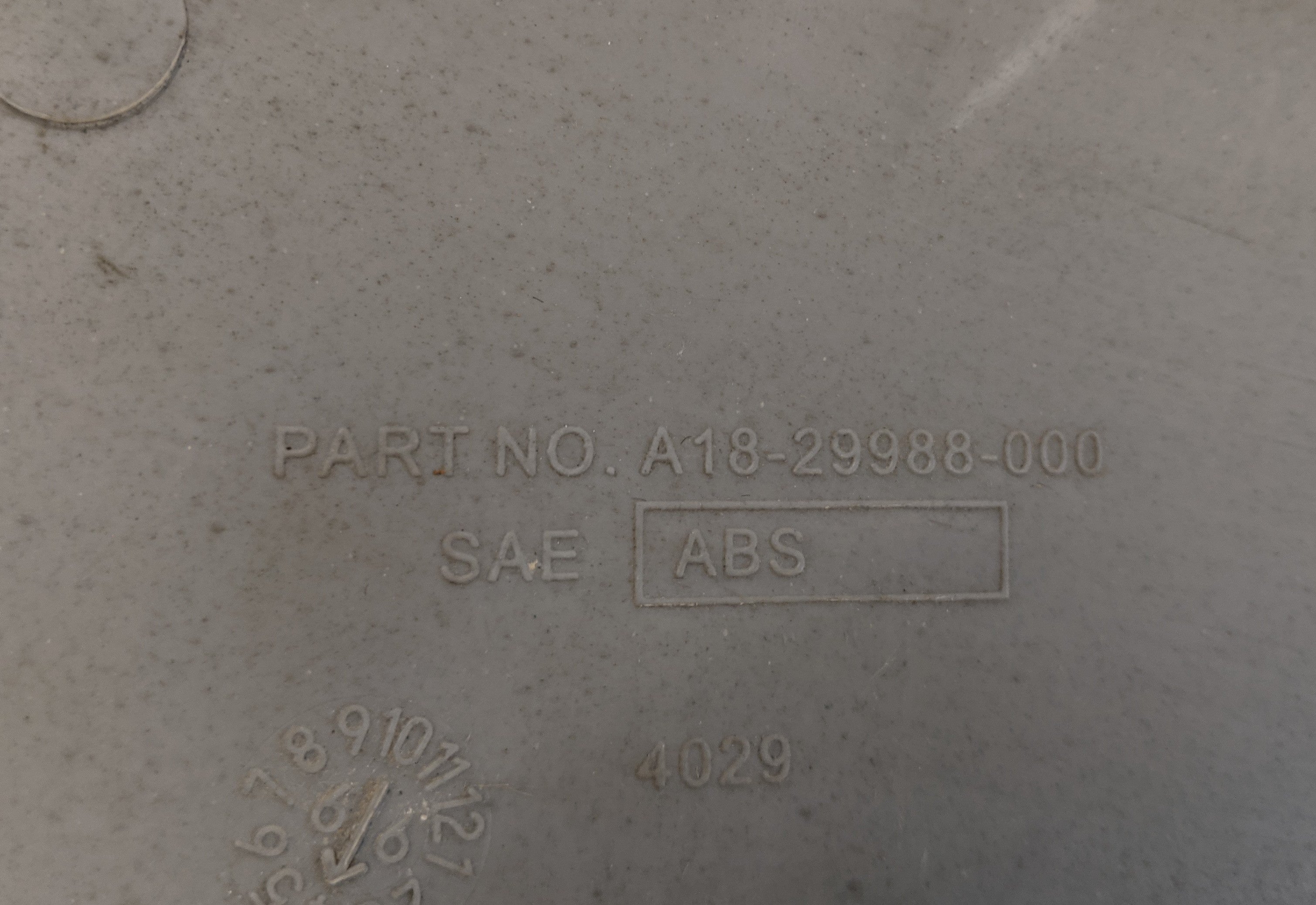 Used Freightliner Columbia RH Dash Console Cover Assembly - P/N A18-29822-001 (10096601334076)
