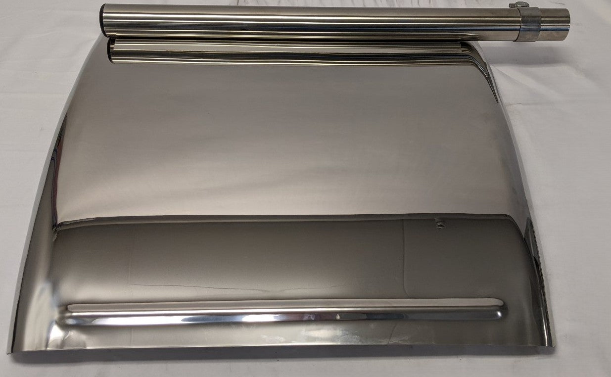 BettsHD Freightliner RH Stainless Quarter Fender SP241WS5