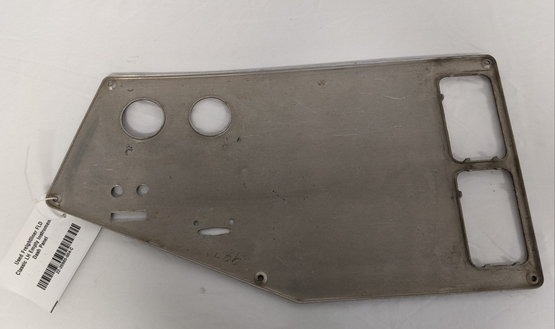 Used Freightliner FLD Classic LH Empty Instrument Dash Panel - P/N 22-20985-004 (10000154132796)