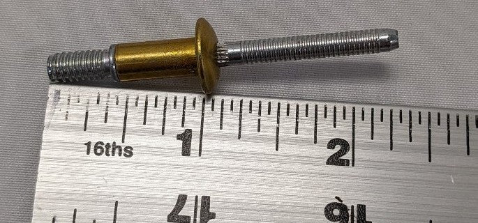 *Lot of 50* New Huck Magna-Bulb 1/4" x 9/16" Steel Rivets - P/N MBP-R8-M13